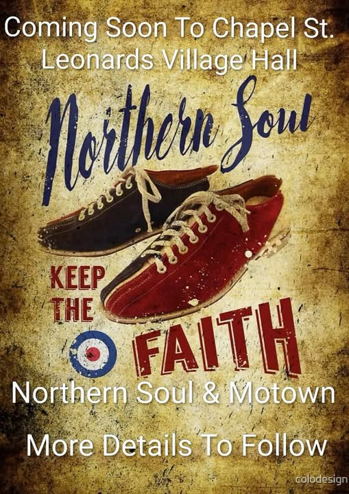 Poster for Northern Soul Event - details to follow